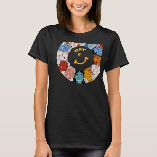 Day of Happiness  T-shirt (Voorkant)