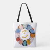 Day of Happiness  Tote Bag (Achterkant)