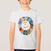 Day of Happiness  Tri-Blend Shirt (Voorkant)