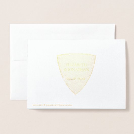 Day-of-Note voor mijn Maid of Honor Folie Kaarten (Met envelop)