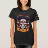 Day Of The Dead  by Coco Miguel T-shirt (Voorkant)
