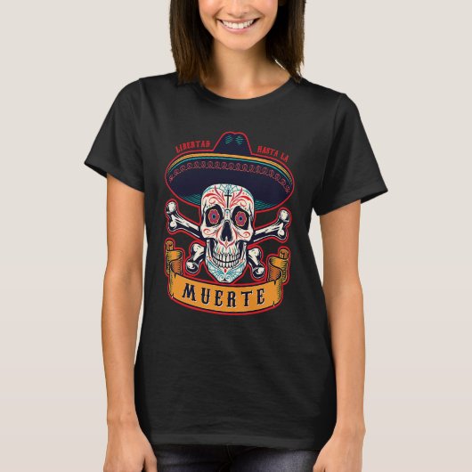 Day Of The Dead  by Coco Miguel T-shirt (Voorkant)