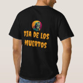 Day of the Dead, Death knows no fear T-shirt (Achterkant)