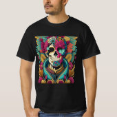 Day of the dead, Elegance never fades T-shirt (Voorkant)