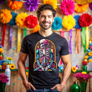 Day of the dead, Elegance never fades T-shirt