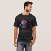 Day of the Dead Horse Halloween Sugar Skull Costum T-shirt (Voorkant volledig)