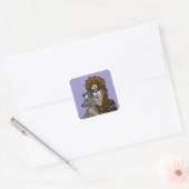 Day of the Dead Marigold and Xolo Dog Stickers (Envelop)