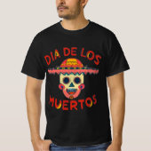 Day of the dead, Mexican holiday T-shirt (Voorkant)
