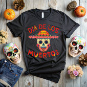 Day of the dead, Mexican holiday T-shirt