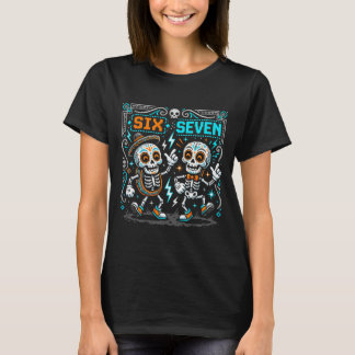 Day of the Dead Pixel Art Nummer 67 T-shirt - Retr