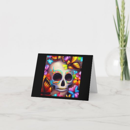 Day of the Dead Vlinders 1 Kaart (Voorkant)