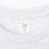 Day Off Planner / Organizer Sticker / Labels (Aangebracht)