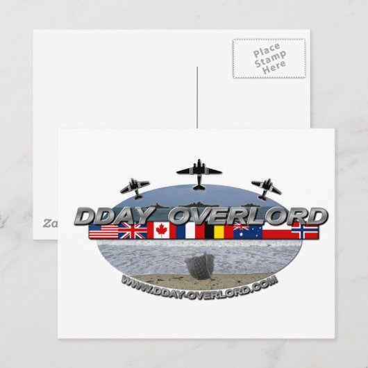 Day-Overlord Briefkaart (Voorkant / Achterkant)