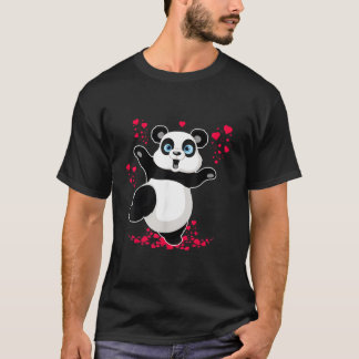 Day Panda With He Panda T-shirt