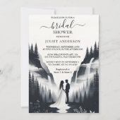 Day River Rain Cloud Smoky Mountain Vrijgezellenfe Kaart (Voorkant)