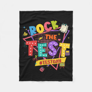 Day Rock De Test Motivatie Studenten Leraren Fleece Deken