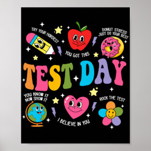 Day Rock De Test Testdag Motivatie Docent Poster