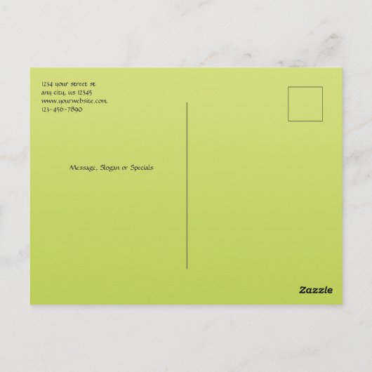 Day SPA Business Briefkaart (Achterkant)