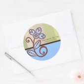 Day Spa Business Sticker (Envelop)
