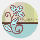Day Spa Business Sticker (Voorkant)