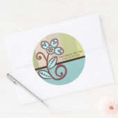 Day Spa Business Sticker (Envelop)
