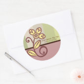 Day Spa Business Sticker (Envelop)