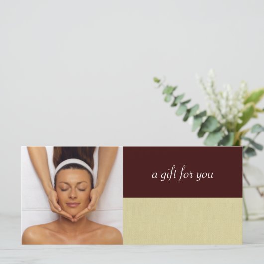 Day Spa Cadeaubonnen (Staand voorkant)