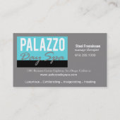 Day Spa Massage Therapist Aromatherapie Visitekaartje (Achterkant)