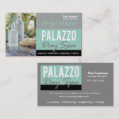 Day Spa Massage Therapist Aromatherapie Visitekaartje (Voorkant / Achterkant)