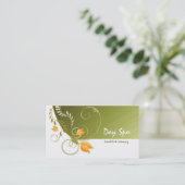 Day Spa Salon Visitekaartje (Staand voorkant)