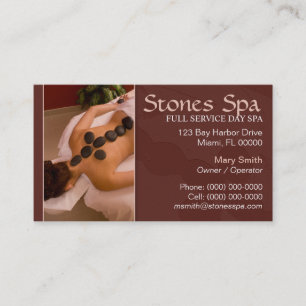 Day Spa Visitekaartje