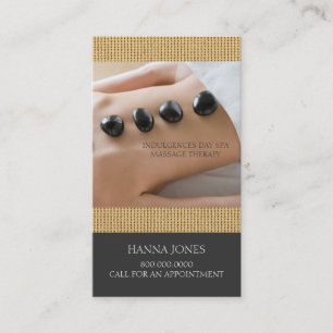 Day Spa Visitekaartje massagetherapie