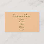 Day Spa-Visitekaartje Visitekaartje (Achterkant)