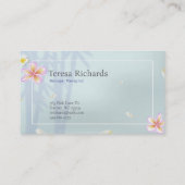 Day Spa-Visitekaartje Visitekaartje (Achterkant)