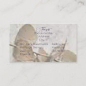 Day Spa-Visitekaartje Visitekaartje (Achterkant)