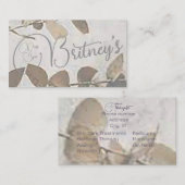 Day Spa-Visitekaartje Visitekaartje (Voorkant / Achterkant)