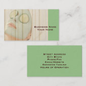 Day Spa-Visitekaartje Visitekaartje (Voorkant / Achterkant)