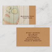 Day Spa-Visitekaartje Visitekaartje (Voorkant / Achterkant)