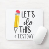 Day Teacher Laat Deze Test Dag State Testen Te Muismat (Met muis)