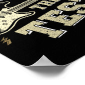 Day Teacher Rock De Test Gitaar Teacher Testen D Poster (Hoek)