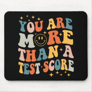 Day Teacher Shirt Je bent meer dan een test score  Muismat