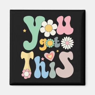Day Teacher Shirt Je hebt deze geschenken voor vro Magneet