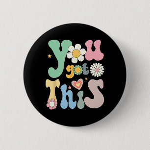 Day Teacher Shirt Je hebt deze geschenken voor vro Ronde Button 5,7 Cm