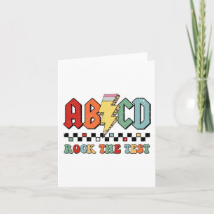 Day Teacher Student Motivatie Retro Rock The Te Kaart