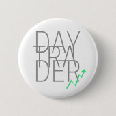 Day Trader en Cryptocurrencies Beurs Ronde Button 5,7 Cm (Voorkant)