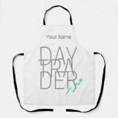 Day Trader en Cryptocurrencies Beurs Schort (Voorkant)