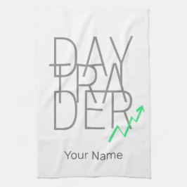 Day Trader en Cryptocurrencies Beurs Theedoek