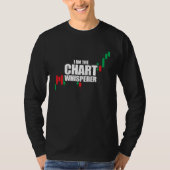 Day Trader Stock Options Charts Technical Analysis T-shirt (Voorkant)