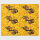 Day Traders Geschenk - Stier- en Beermarkt Cadeaupapier (Vlak)