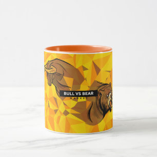 Day Traders Geschenk - Stier- en Beermarkt Mok